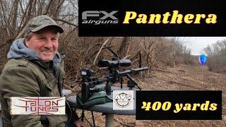 Fx Panthhera .25 700mm shooting 400 yards