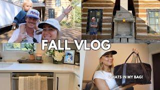 Vlog: BIG UPDATES!! Cabin Progress, What's In My Bag, How We're Feeling | Julia & Hunter Havens