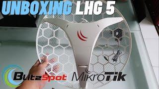 Unboxing Mikrotik LHG 5 | Blitzspot WISP