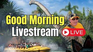 Live! Good Morning Livestream at Islands of Adventure ~