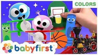 Toddler learning video | Learning Colors with Airplanes | Color Crew | GooGaa & GaaGaa | Baby First