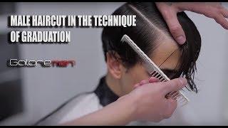 Мужские стрижки 2018 GRADUATION Мастер-класс по мужским стрижкам Hairstyles Tutorial