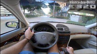 W211 Mercedes Benz E320 (2003) - POV Test Drive | W211 E320 Accelerations & Sounds