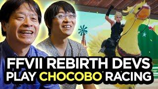 FINAL FANTASY VII REBIRTH Developers Play Chocobo Racing