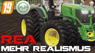  [LS19] REVIEW | REA MOD by 900Hasse  |  Mehr Realismus für den LS  | Einstellung & Ingame-Test