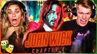 JOHN WICK: CHAPTER 4 Movie Reaction! | First Time Watch!