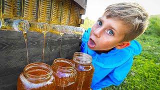 We Got Honey Straight from the Hive! Our Biggest Flow Hive Harvest