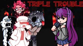 Yuri's Ghastly Encounters - Triple Trouble but it's a Yuri vs Senpai, Tanrie, Garcello, & Gold Cover