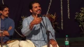 "PARAMATHMUDU VELIGE" by Vid.Vishnudeva Namboothiri @ Sunada Sangeetotsava-2018