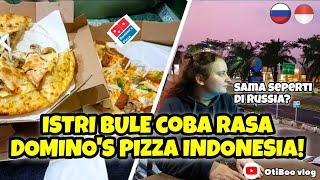 ISTRI BULE COBA RASA DOMINO'S PIZZA INDONESIA‼️ | 23.09.2024