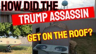 Drone Analysis: Rooftop Access in Butler's Trump Assassination Attempt How Did He Get on Roof?