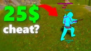 I used a $25 CHEAT in Rust..