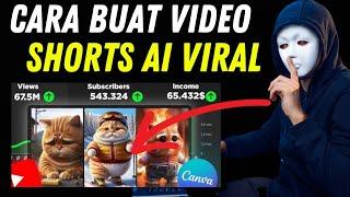 CEPETAN DITIRU‼️Cara Buat Video Shorts AI Viral Target Penonton LUAR NEGERI