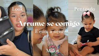 GRWM | Arrume-se comigo e com a neném