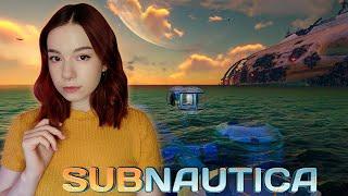 ВТОРОЙ ЗАПЛЫВ В SUBNAUTICA  Прохождение Subnautica на Русском  СТРИМ #2