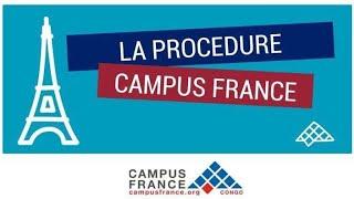 Procédure campus France, nous avons commencé la réception des dossiers