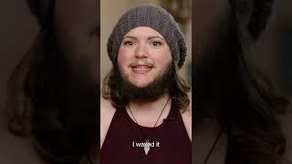 I grew a beard due to my PCOS - and I love it  #Beard #beardedlady #pcos #pcosawareness #ytshorts