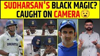 IND VS ENG, SAI SUDHARSAN'S DID BLACK MAGIC FOR RUNS, CAUGHT ON CAMERA #indvseng #saisudarshan