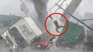 1 Hour Of Scary Moments Filmed Seconds Before Disaster Vol. 2