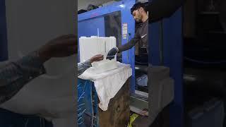 JSW850 Injection Moulding Machine Walkthrough | Container Production Mould