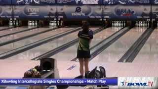 Diana Zavjalova needs a strike to make the ISC TV finals