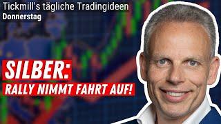 Silberbullen scharren mit den Hufen + Fed | Nasdaq | S&P 500