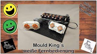 Mould King´s weiße Fernbedienung kurz erklärt