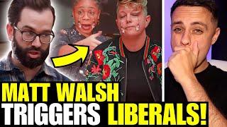 Woke Liberals Call THE POLICE On Matt Walsh After Getting TRIGGERED In "Am I Racist?" Film...