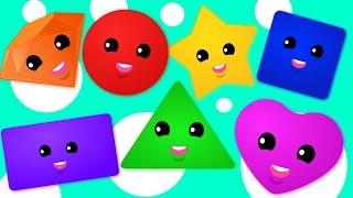 The Shapes Song | Learn Shapes and Lots More Nursery Rhymes Collection | Kids Songs