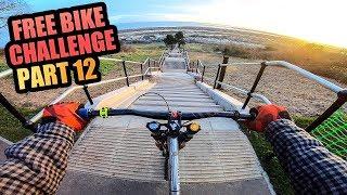 THE FREE BIKE CHALLENGE - PART 12 - URBAN DOWNHILL