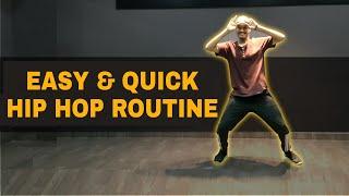 Easy & Quick Hip Hop Move Combination | Hindi | Ronak Sonvane | Dance Mantra Academy