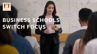 Business schools switch focus to people, purpose and planet l FT