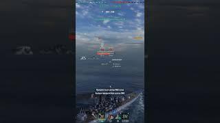 Убойный залп Yamato #Shorts #wows #worldofwarships #yamato