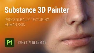 Substance 3D Painter: Smart Material for Human Skin Textures