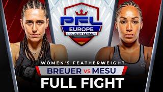 Christina Breuer vs Ruby Mesu | PFL Berlin