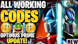 *NEW* ALL WORKING OPTIMUS PRIME UPDATE CODES FOR Z PIECE! ROBLOX Z PIECE CODES