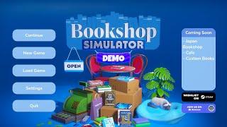 Bookshop Simulator Demo [1st look]