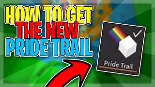 HOW TO GET THE NEW PRIDE TRAIL IN ROBLOX TOWER OF HELL!