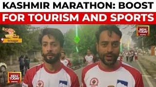 First Ever International Marathon Organised by J&K Tourism Department | India Today