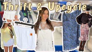 THRIFT FLIPPING 2024 TRENDS | Turning Thrift Store Clothes into Trendy Outfits