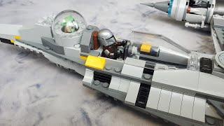 Cockpit Modifications for the Lego Star Wars 75325 Mandalorian's N-1 Starfighter Set