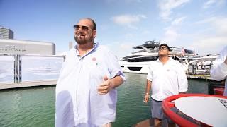 Rich Family at a Yacht Show