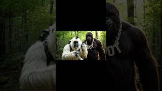 Yeti and Bigfoot try tabs