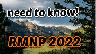 2022 RMNP Entry NEED TO KNOW Info | Rocky Mountain National Park Colorado Passes & Tickets