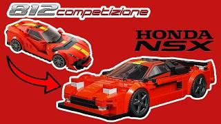 76914 Honda NSX - Lego Speed Champions Alternative MOC Tutorial