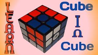 Cube In Cube Pattern in 3*3 Rubik's Cube| Easy Method To Make Cube In Cube Design| Tutorial In Hindi