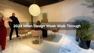 2024 Milan Design Week Walk Through ｜#milanodesignweek #homedesign