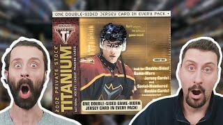 CRAZY! 2002 Private Stock Titanium NHL Hobby Box Break!