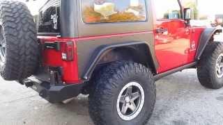 Mount Zion Offroad 2011 Jeep JK Rubicon 2" Lift, 37" Tires MetalCloak AEV Beadlocks Nitto