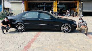 20 Years Old Mercedes S Class | 20 Inches Alloy Wheels | Stock Condition | Air Suspension | Musafir